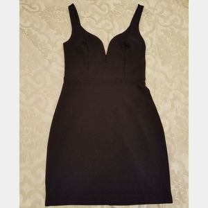Express Women's Black Heart Shaped Dress